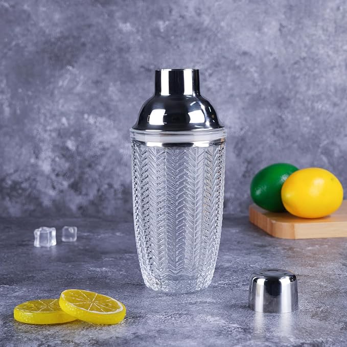 JNWINOG Cocktail Shaker, 14.37oz Mixed Drink Shaker - Image 5