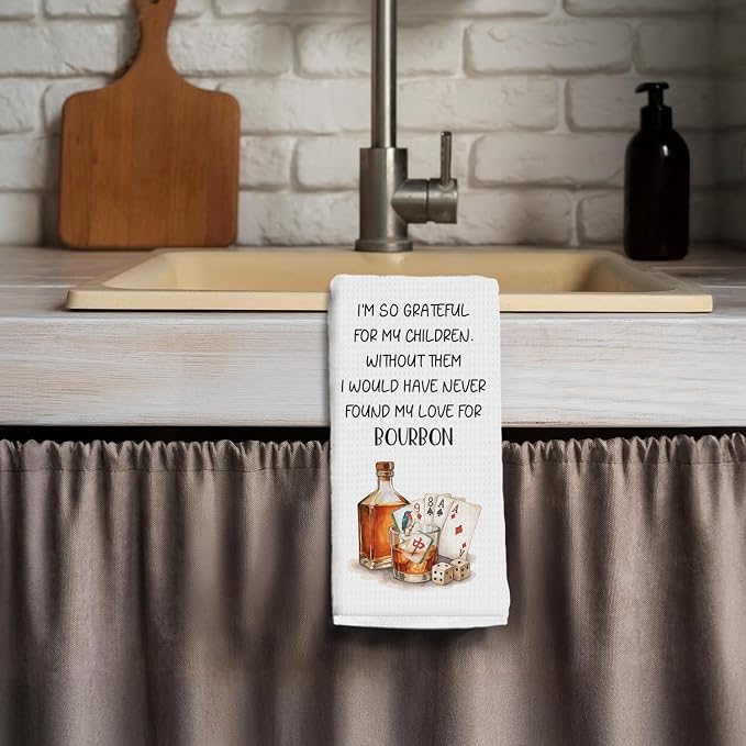 Bourbon Whiskey Gifts Kitchen Towels, Gifts - Image 3