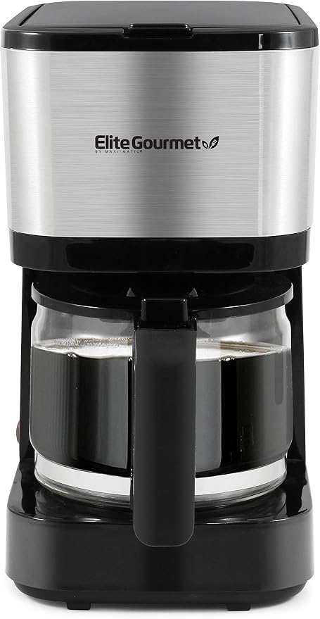 Elite Gourmet EHC9420 Automatic 5-Cup Brew & Drip Coffee Maker by EliteGourmet