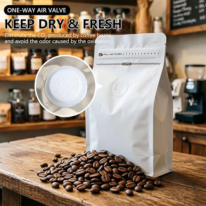 50pcs Coffee Bags with Valve - Image 6