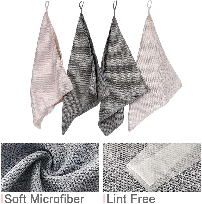 6Pack Barista Towels, Barista Microfiber Cloths, Coffee Cleaning Accessories - Image 4