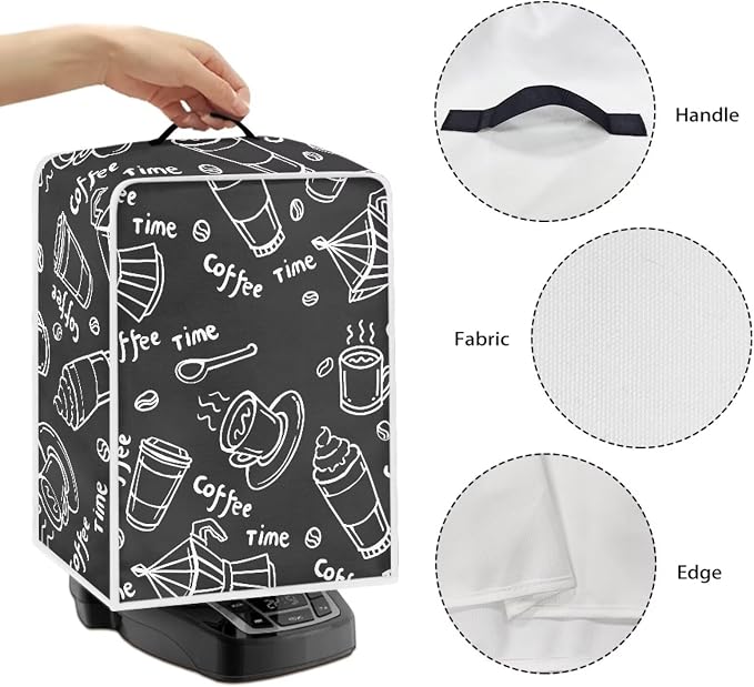 Coffee Ice Cream Coffee Machine Dust Covers Fingertips Stain Resistant Covers - Image 6