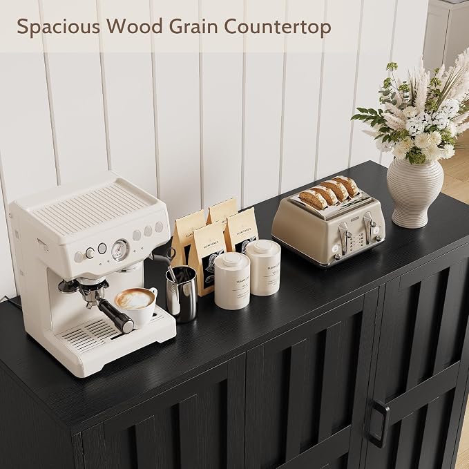 Modern Farmhouse Buffet Cabinet - Image 4