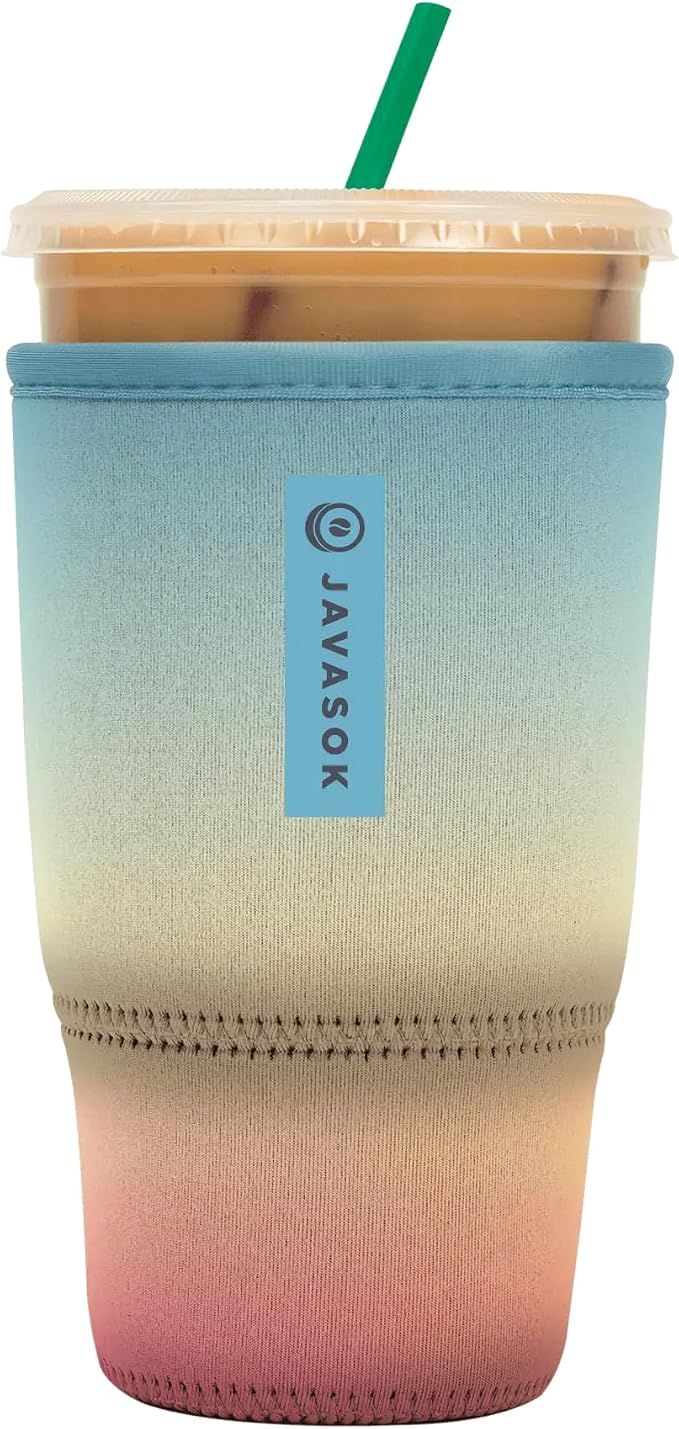 Sok It JavaSok Iced Coffee & Cold Soda Insulated Neoprene Cup Sleeve by SokIt