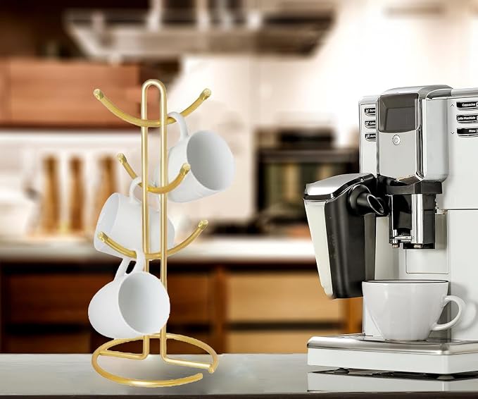 FitWell Mugs Holder, Mug Tree, Coffee Mug Holder, Coffee Mug Tree, Mug Organizer - Image 6