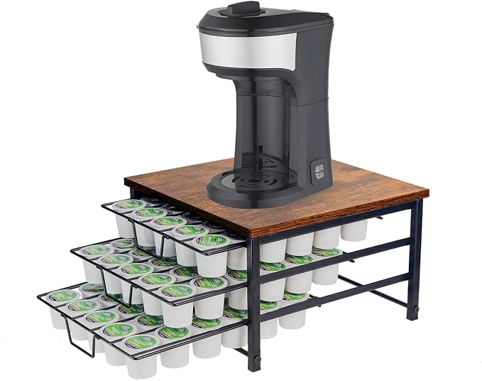 3 Tier Coffee Capsule Storage Drawer, Coffee Pod Holder - Image 4