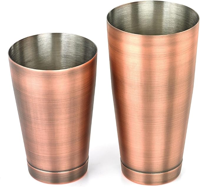 Barfly Cocktail Tin, Antique Copper - Image 4