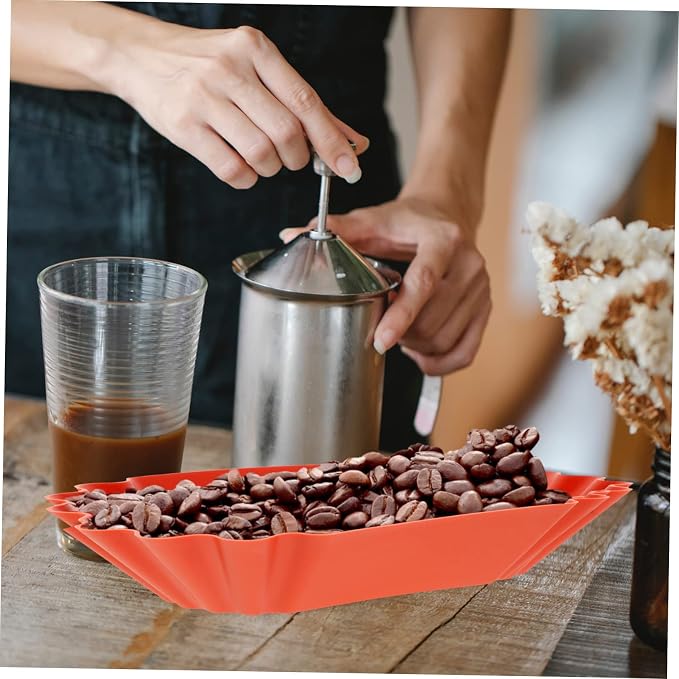 Zerodeko 4pcs Coffee Bean Display Tray Multi-Function Measuring and Serving - Image 5