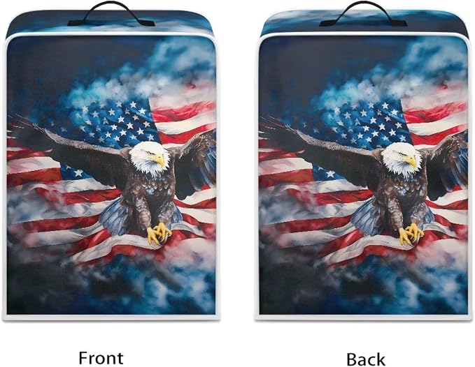 Eagle USA Flag Coffee Maker Cover Coffee Machine Dust Cover Waterproof Coffee - Image 2