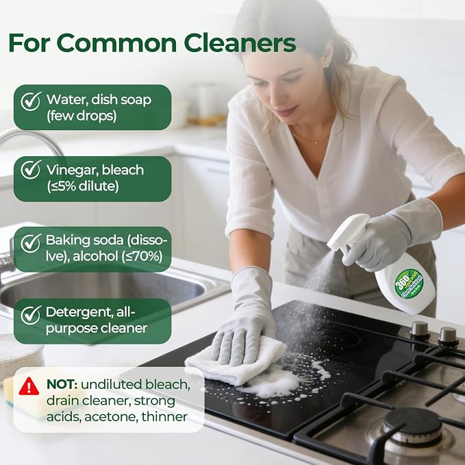 T4U Spray Bottles for Cleaning, 16 OZ Empty Spray Bottles Heavy Duty, Plastic - Image 6