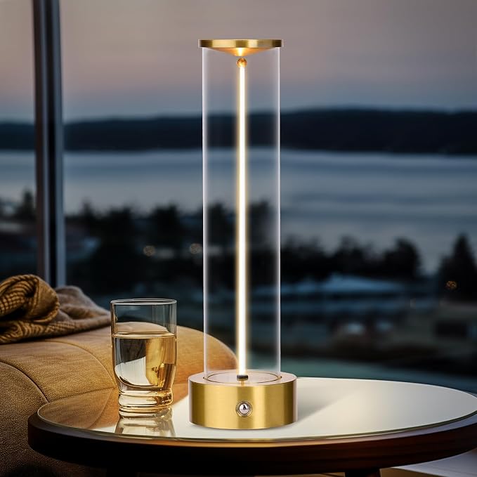 Cordless Portable LED Table Lamp， Rechargeable Battery Operated Desk Lamp by Unknown