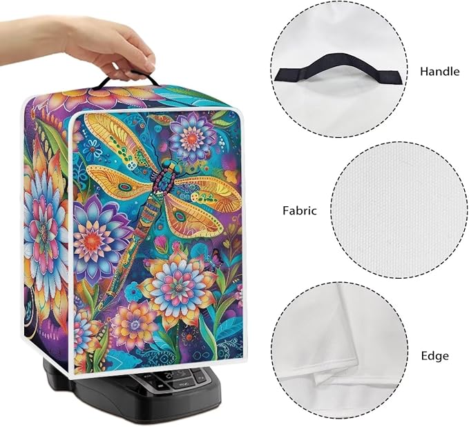 Bohemian Dragonfly Coffee Machine Dust Covers - Image 6