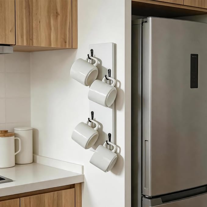 Yohsnor Coffee Mug Holder Wall Mount by Yohsnor
