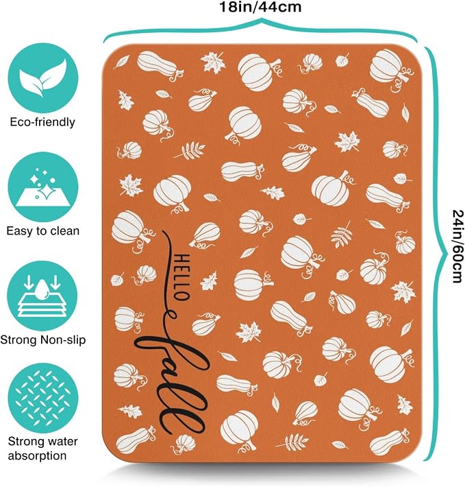 Fun Coffee Mat 24inx18in, Coffee Bar Mat - Image 5