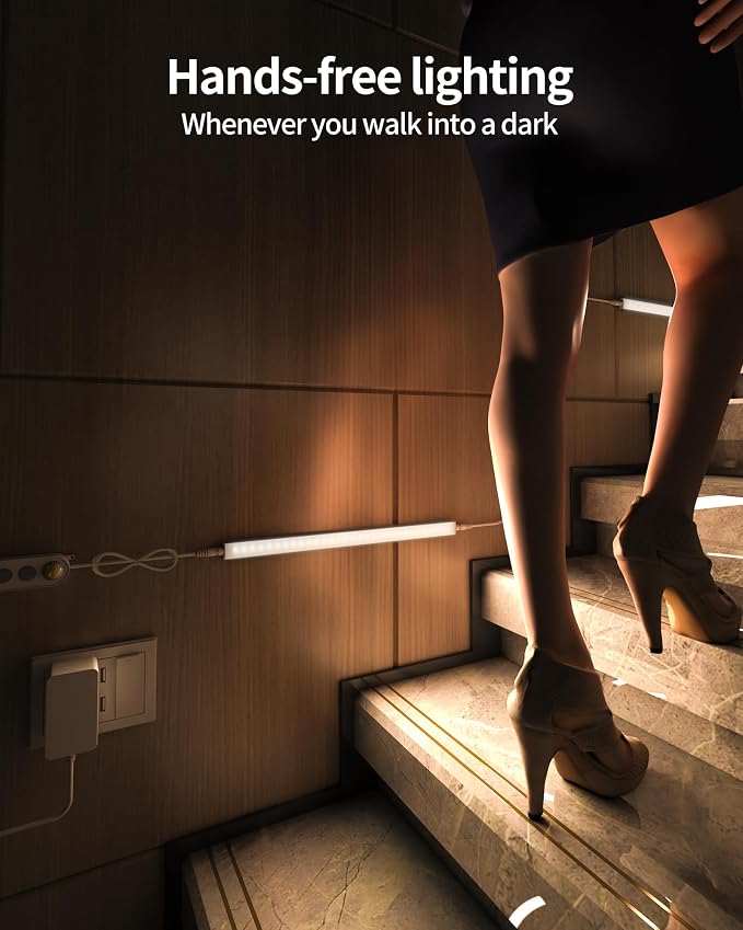 Motion Sensor Dimmable Under Cabinet Lighting, 4500K Daylight, Linkable LED - Image 5