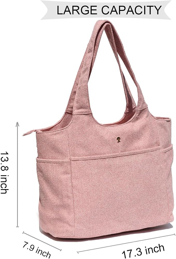 ESVAN Yoga Tote Bag Mat bag Women Shoulder Bags Carryall Tote - Image 2