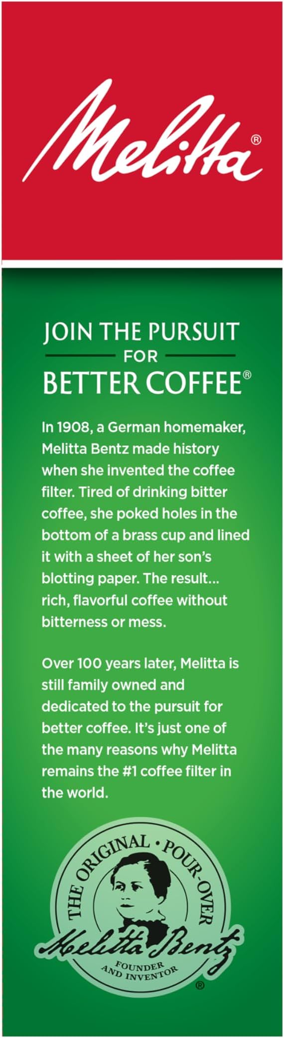 Melitta #4 Unbleached Coffee Filters, Natural Brown, Flavor Enhancing Coffee - Image 5