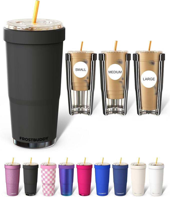 Frost Buddy Togo Buddy 30 oz Stainless Steel Vacuum Insulated Tumbler To Go by FrostBuddy