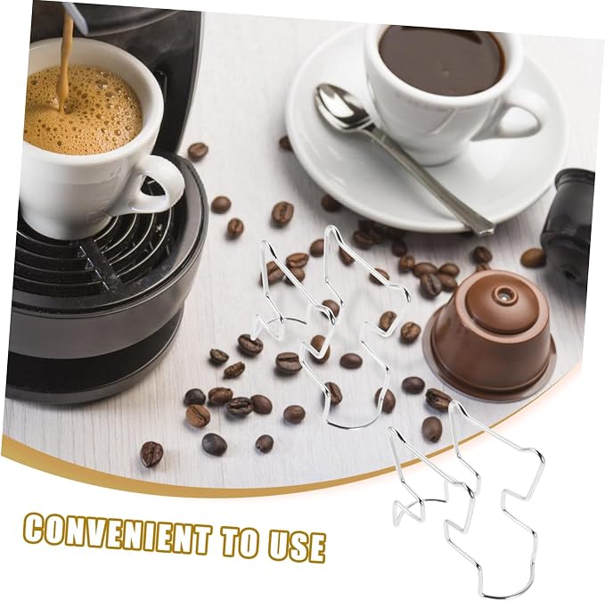Housoutil Stainless Steel Drip Coffee Bag Stand Portable Ear Dripper Holder - Image 3