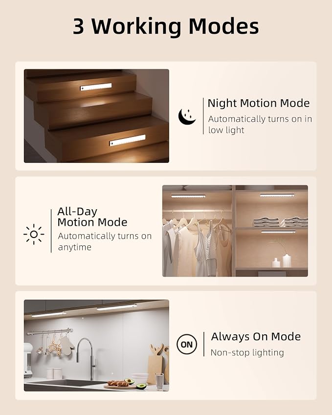 EZVALO 13inch Under Cabinet Lighting - Image 7
