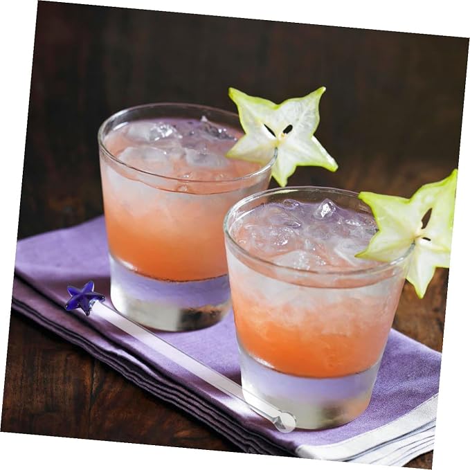 6Pcs Creative Stirring Sticks Moon Star Shaped Drink Stirrers - Image 5