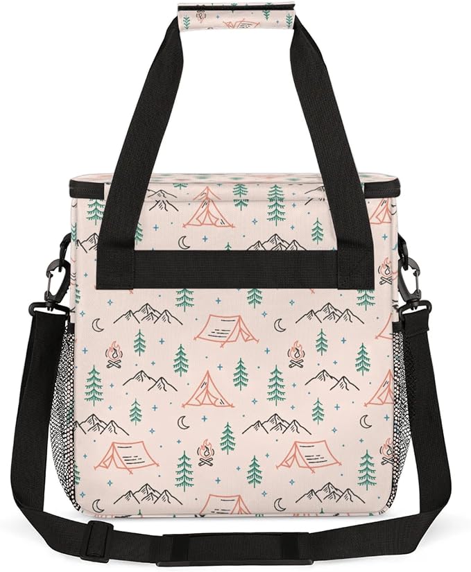 Camping Coffee Maker Travel Bag, Camping Large Carrying Storage Case Insulated - Image 5