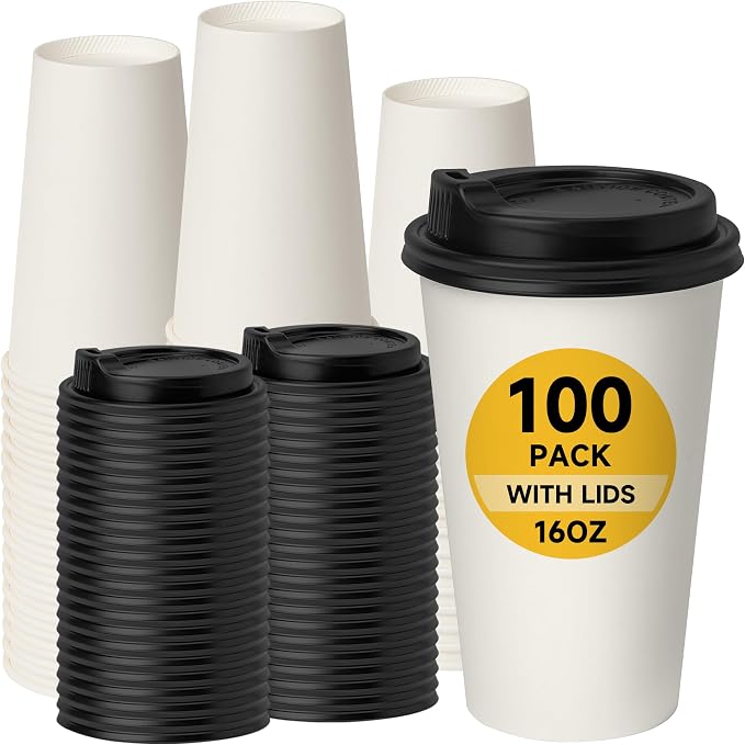 RACETOP Disposable Coffee Cups by RACETOP