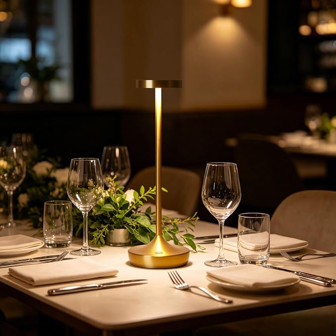 YHT 72Hrs Cordless Table Lamps, Rechargeable 6000mAh LEDOutdoor LED Battery - Image 2