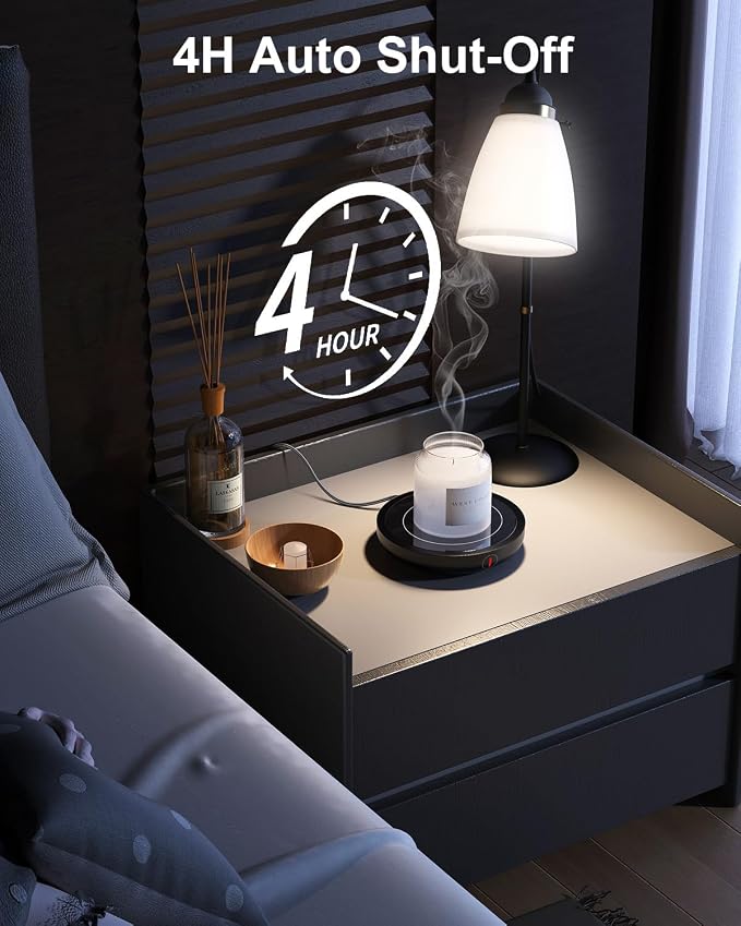 SWEETFULL Coffee Mug Warmer, 36W Electric Coffee Cup Warmer - Image 5