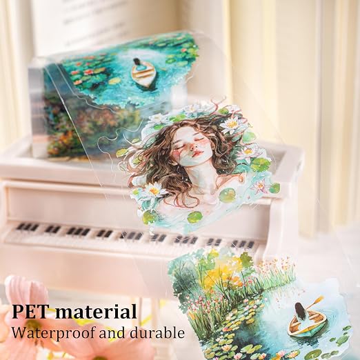 Dreamy Floral PET Tape Set - Image 4