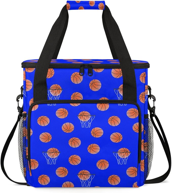 Basketball Coffee Maker Travel Bag, Basketball Large Carrying Storage Case by Home