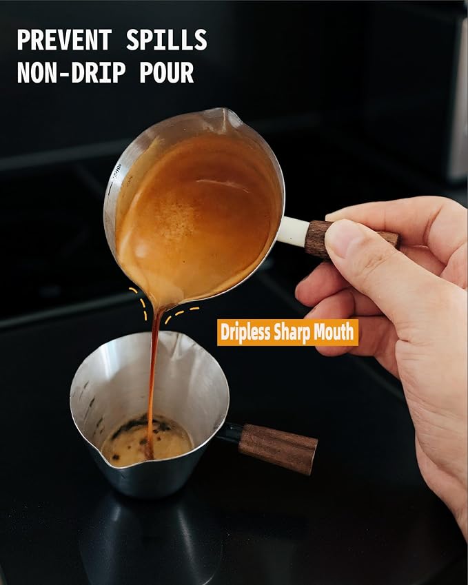 Espresso Shot Cups- 4oz Double Spouts Espresso Measuring Cups - Image 3