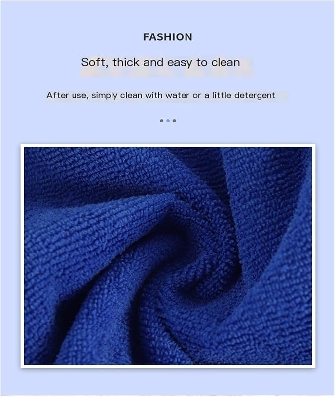 12PK Multi-Color Microfiber Cleaning Cloths, Thick & Soft - Image 3