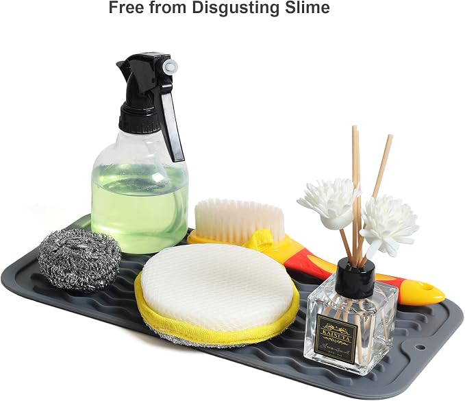 ZLR 2 Pcs Silicone Sink Caddy Tray 2-Packs - Image 6