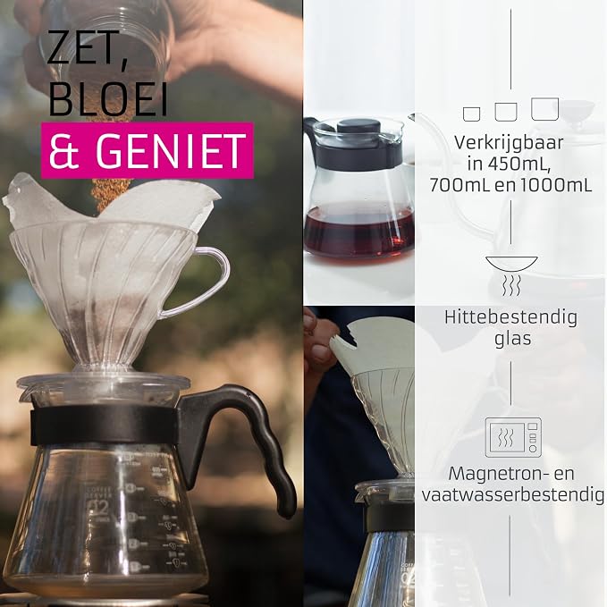 HARIO, Coffee Server Open Handle 700Ml - Image 3