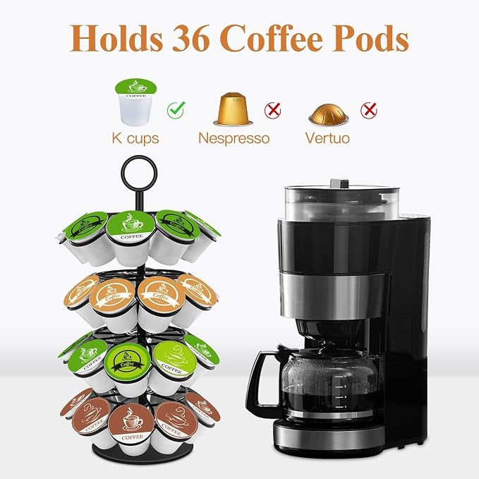 KIMIUP Coffee Pod Holder, K Cup Organizer Compatible - Image 3