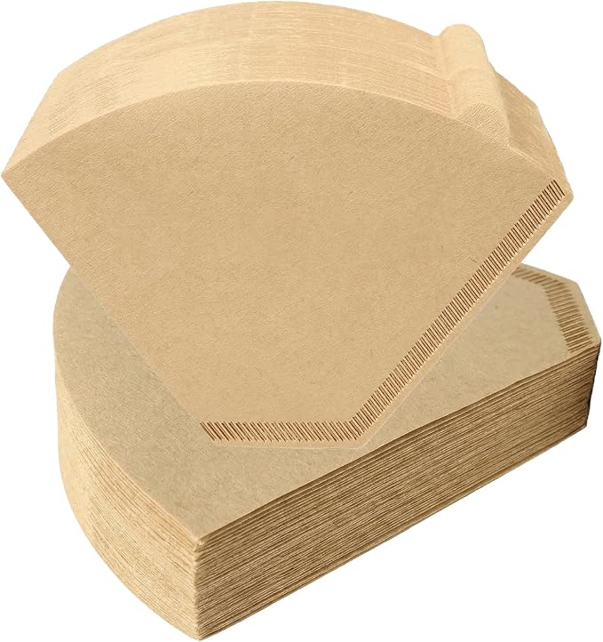 #4 Cone Coffee Filters 100 Count, Unbleached Natural Brown Paper, No Bleach No by CreateconfidentlyCreatewithRackii%E2%80%8B