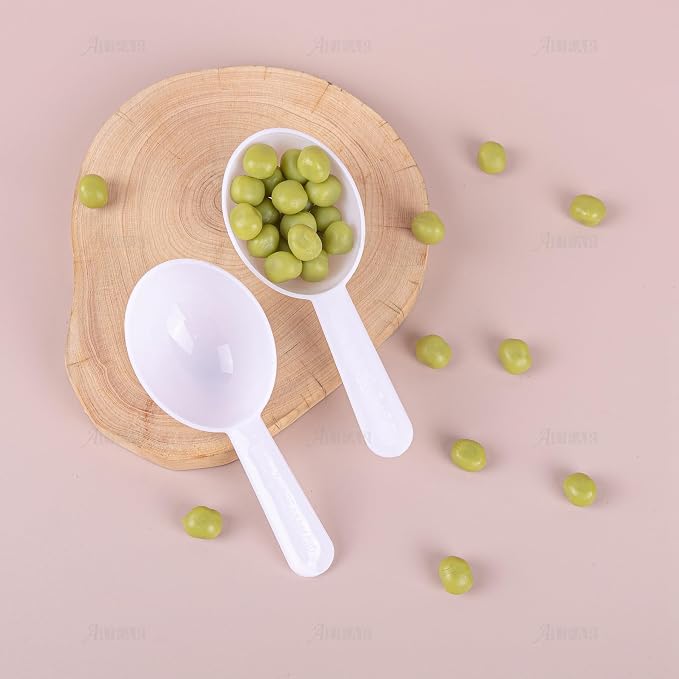 AUEAR, 5 Pack White Tablespoon Coffee Scoop Plastic Measuring - Image 5