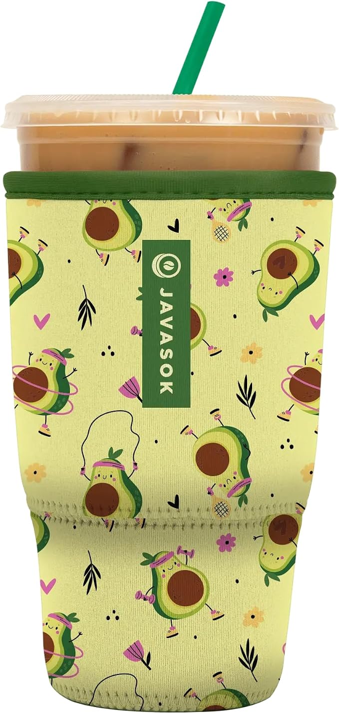 Sok It JavaSok Iced Coffee & Cold Soda Insulated Neoprene Cup Sleeve by SokIt