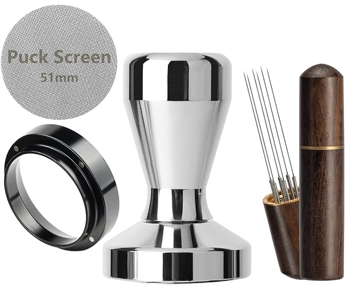 51mm Espresso Tamper Espresso Accessories Kit: Espresso Tamper Set, Coffee by Unknown