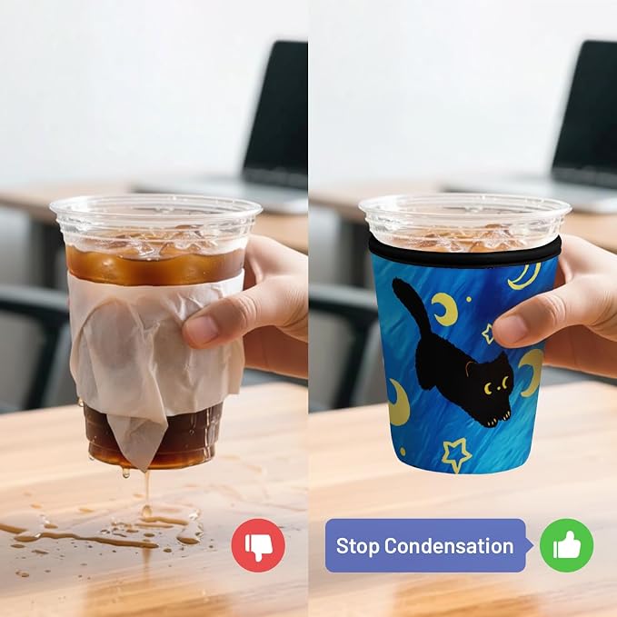 Iced Coffee Sleeve Reusable Cup Sleeves - Image 4