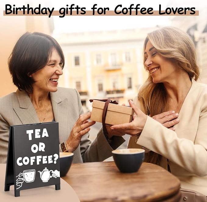 Coffee Bar Accessories Decor: Black Coffee Station Corner Decorations Sign - Image 7