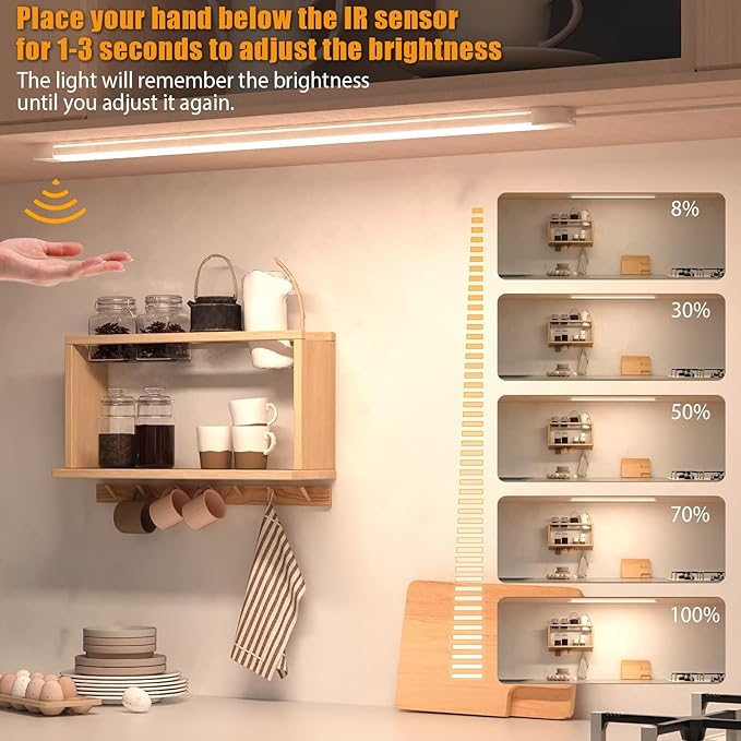 MYPLUS 16 Inch Under Cabinet Lights - Image 4