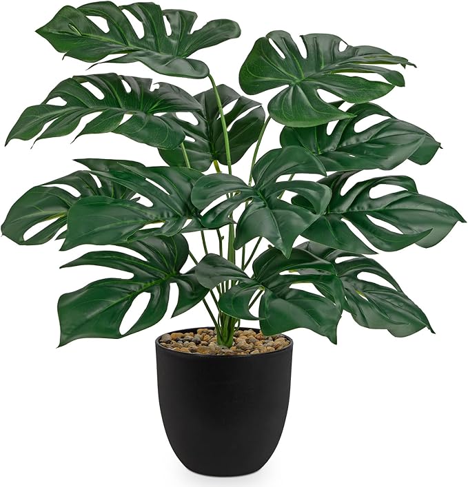 Briful Lush Artificial Monstera Plant by Briful