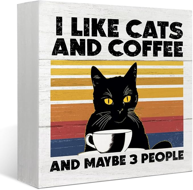 Funny Cat Signs by FLVGEArtDecor