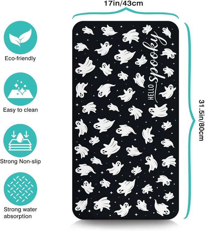 Fun Coffee Mat 31inx17in, Coffee Bar Mat - Image 2