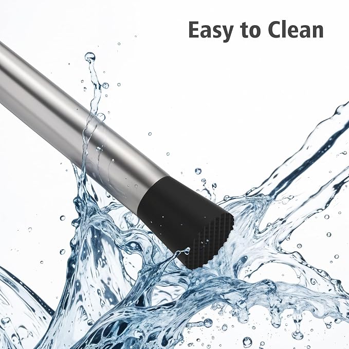 Ohtomber 8" Muddler for Cocktails, Stainless Steel Cocktail Drink Muddler - Image 4