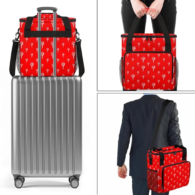 Golf Ball Coffee Maker Travel Bag, Golf Ball Large Carrying Storage Case - Image 7