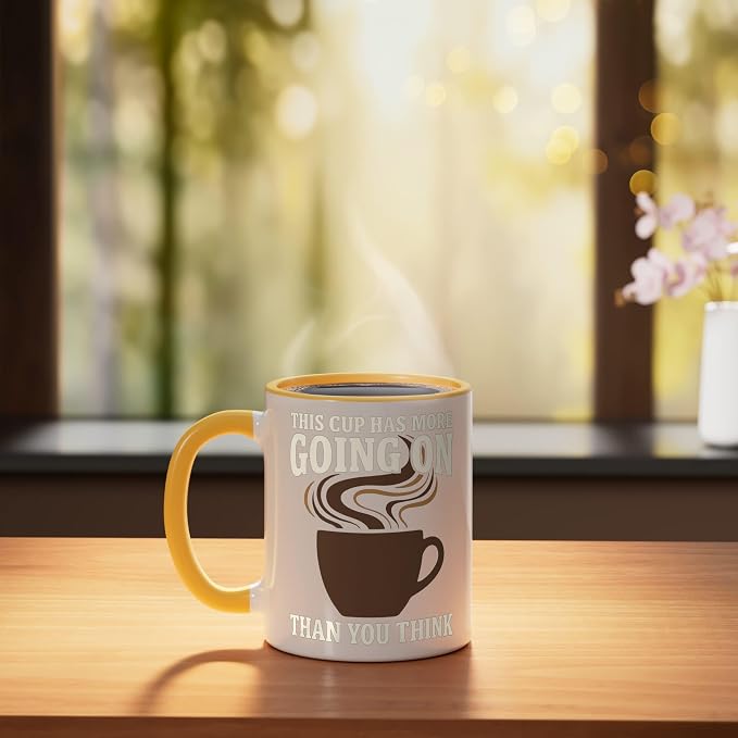 Coffee Cupping Tasting Specialty Coffee Nerd Flavor Profile Ceramic Mug - Image 3