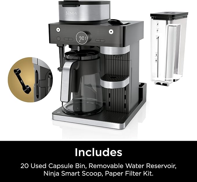 Ninja Espresso & Coffee Maker & Barista System, 3 Espresso Brew Styles - Image 11